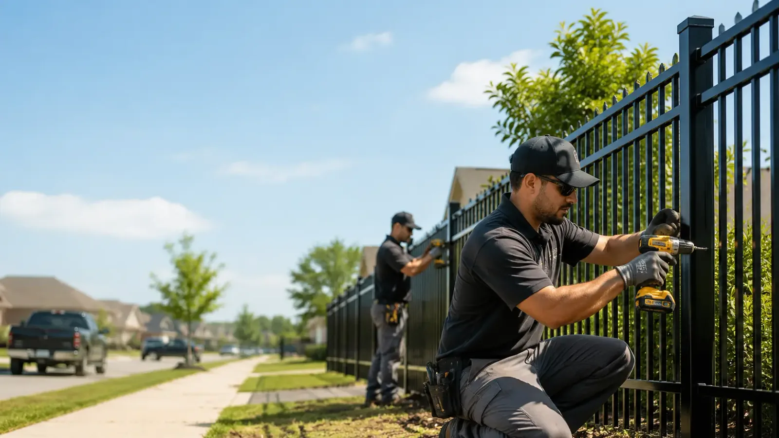 Metal Fence Installation in Spanishburg, WV